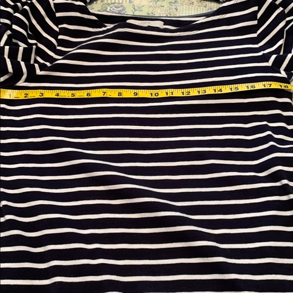Loft Boatneck Lightweight Pullover Sweater- M - Picture 4 of 7